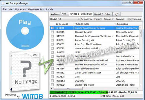 fatiga Vista África Wii Backup Manager | Wii.SceneBeta.com