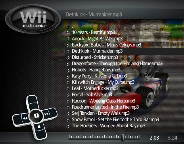 mplayer pour wii