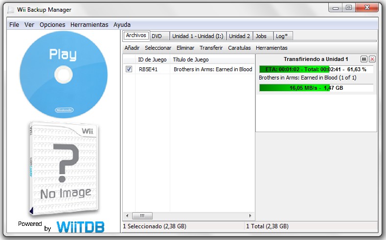 densidad unidad motivo Cómo usar Wii Backup Manager | Wii.SceneBeta.com